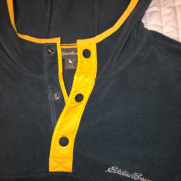 Eddie Bauer Fleece Hoodie - Picture 2 of 2